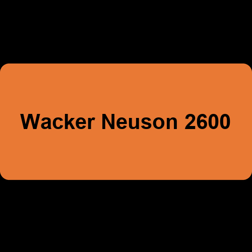 Wacker Neuson 2600